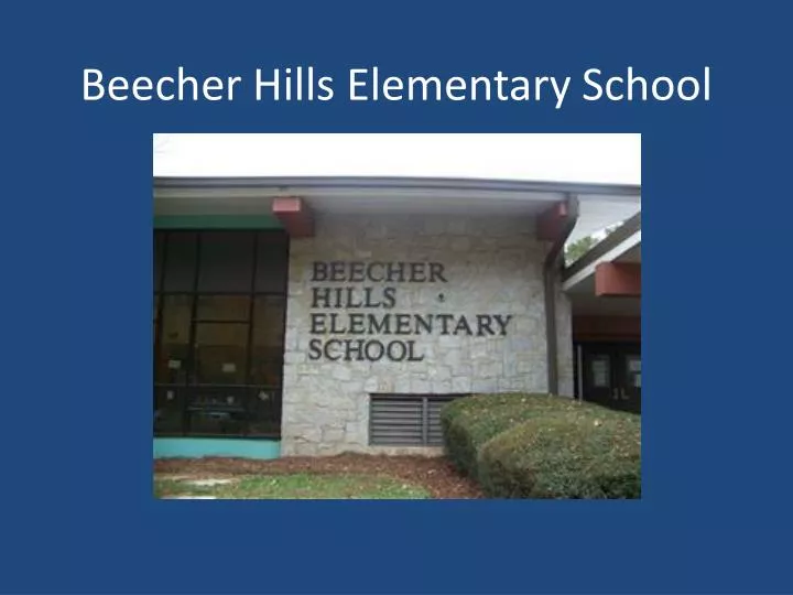 beecher hills elementary school