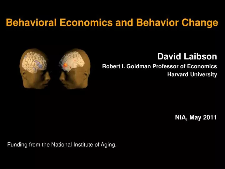 behavioral economics and behavior change