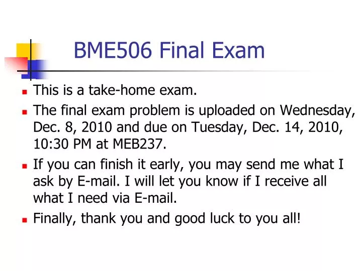 bme506 final exam