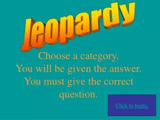 Jeopardy