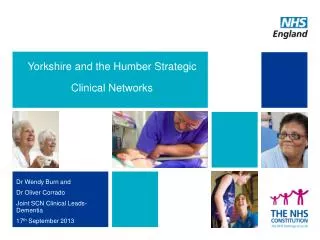 Yorkshire and the Humber Strategic Clinical Networks