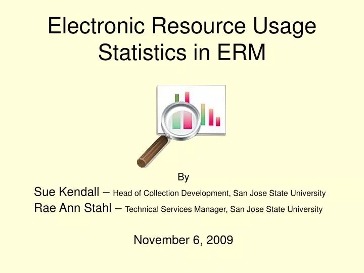 electronic resource usage statistics in erm
