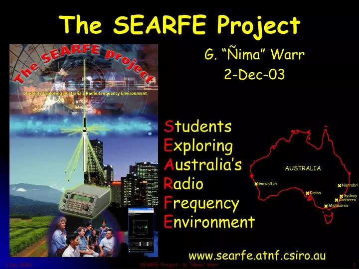 the searfe project