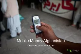Mobile Money Afghanistan Creative Commons Photos