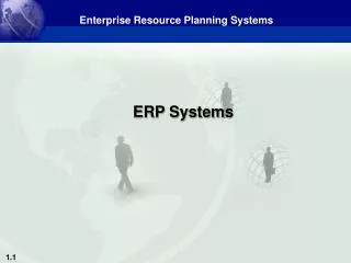 ERP Systems