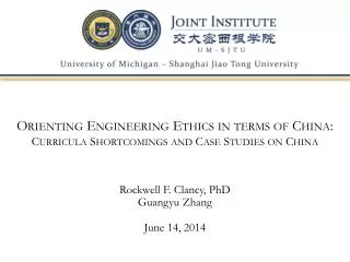 Orienting Engineering Ethics in terms of China: Curricula Shortcomings and Case Studies on China