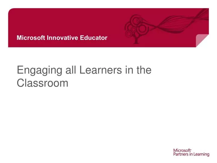 engaging all learners in the classroom
