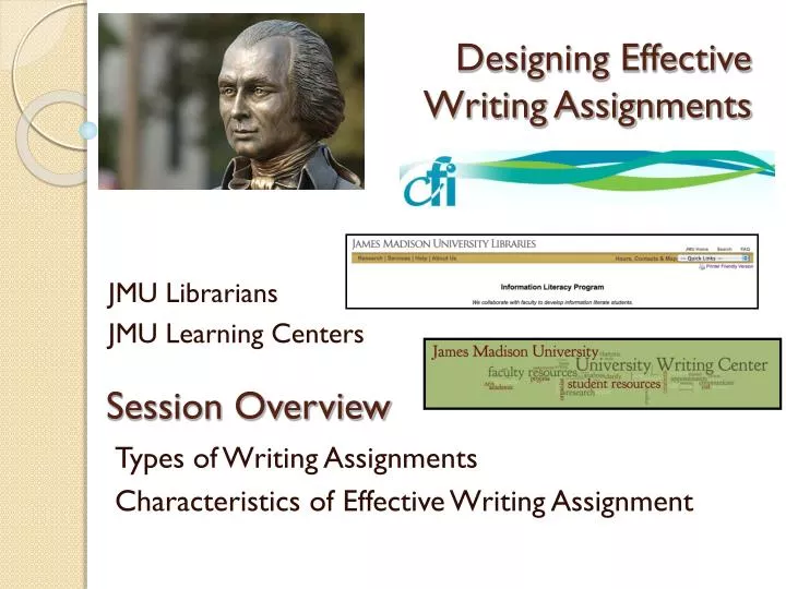 designing effective writing assignments