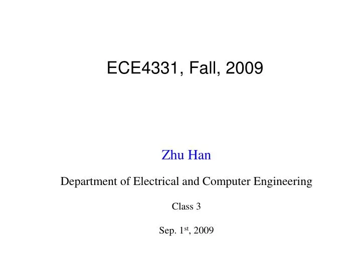 ece4331 fall 2009