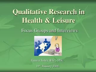 Qualitative Research in Health &amp; Leisure