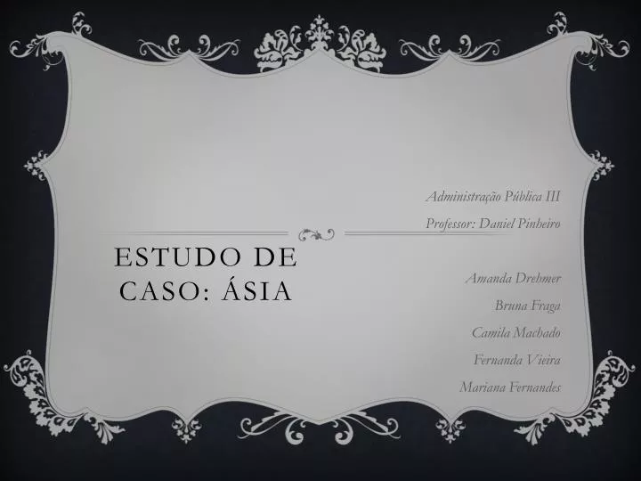 estudo de caso sia