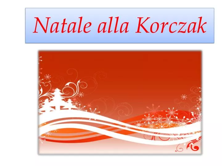 natale alla korczak