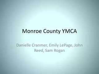 Monroe County YMCA