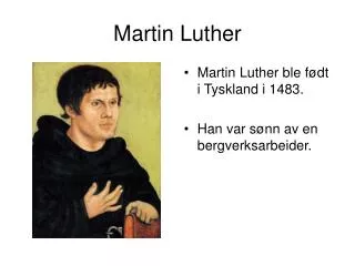 martin luther