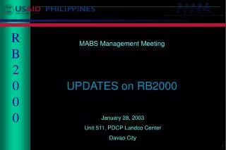 MABS Management Meeting