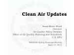 Clean Air Updates - slide 1