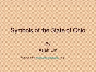 Symbols of the State of Ohio