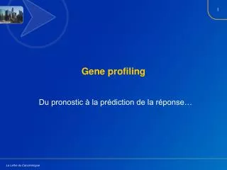 gene profiling