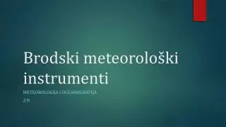 brodski meteorolo ki instrumenti