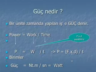 g nedir