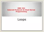 Loops - slide 1