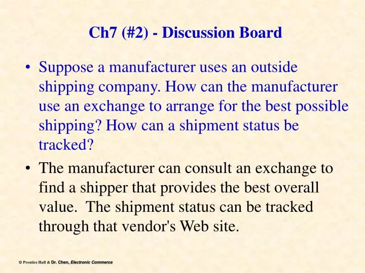 ch7 2 discussion board