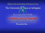 Thanks to the Susan Harwood Program Grant
