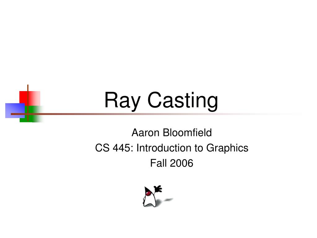 PPT - Ray Casting PowerPoint Presentation, free download - ID:5357494
