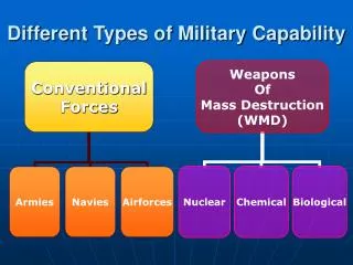 Different Types of Military Capability