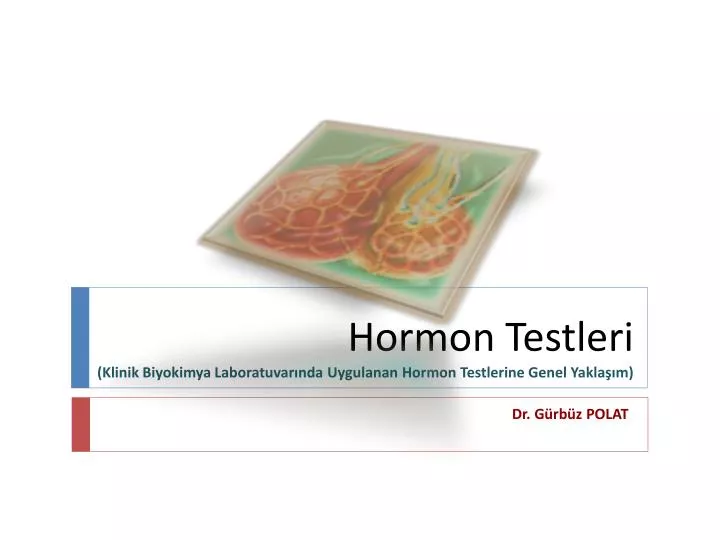 hormon testleri klinik biyokimya laboratuvar nda uygulanan hormon testlerine genel yakla m