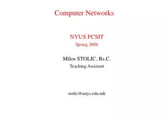 computer networks