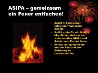 asipa gemeinsam ein feuer entfachen