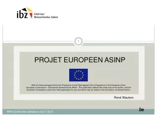 projet europeen asinp