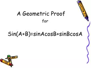 A Geometric Proof