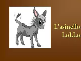 l asinello lollo