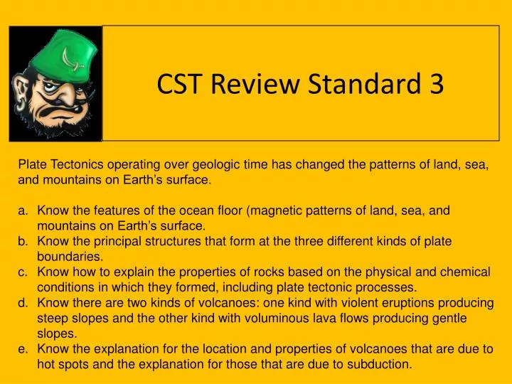 cst review standard 3