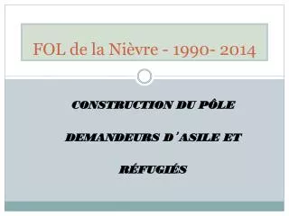 construction du p le demandeurs d asile et r fugi s