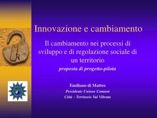innovazione e cambiamento