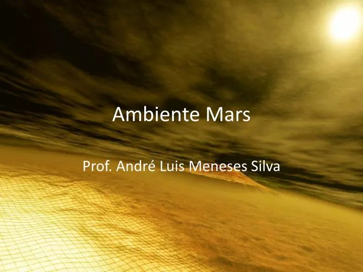 ambiente mars