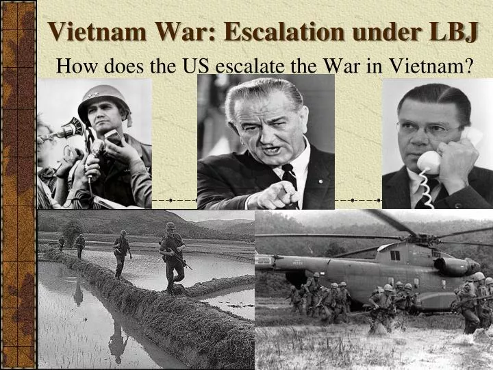 vietnam war escalation under lbj