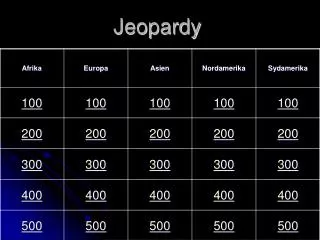 jeopardy