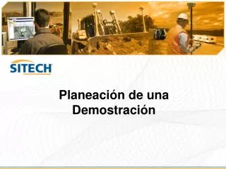 planeaci n de una demostraci n