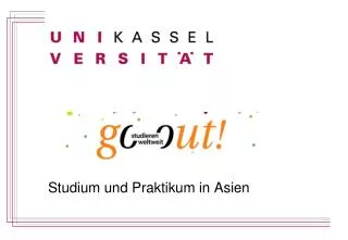 studium und praktikum in asien