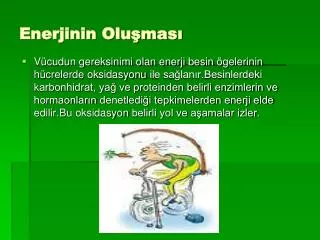 enerjinin olu mas