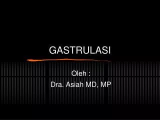 gastrulasi