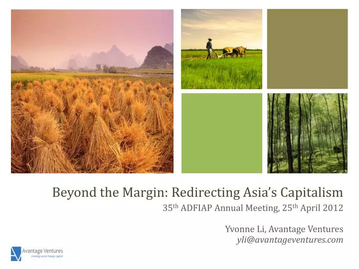 beyond the margin redirecting asia s capitalism