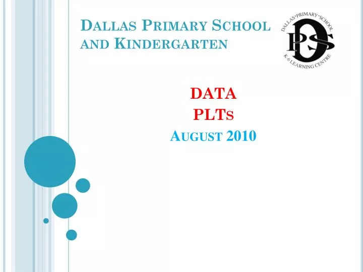 dallas primary school and kindergarten