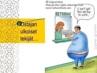 ostajan ulkoiset tekij t