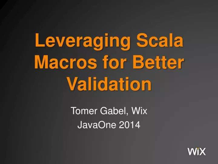 leveraging scala macros for better validation