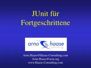 junit f r fortgeschrittene